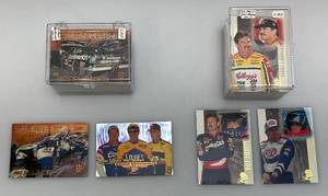 lot 71 image: Misc. Unsorted NASCAR Trading Cards (In Protective Cases)