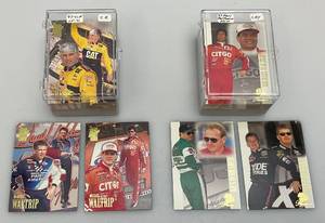 lot 81 image: Misc. Unsorted NASCAR Trading Cards (In Protective Cases)