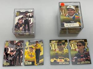 lot 87 image: Misc. Unsorted NASCAR Trading Cards (In Protective Cases)