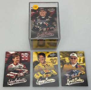 lot 93 image: Misc. Unsorted NASCAR Trading Cards (In Protective Case)