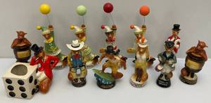 lot 102 image: Misc. Jim Beam Collectible Convention Figurine Pieces