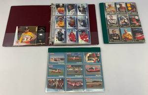 lot 104 image: Misc. Unsorted NASCAR Trading Cards (In Protective Albums)