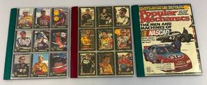 lot 108 image: Misc. Unsorted NASCAR Trading Cards (In Protective Albums)