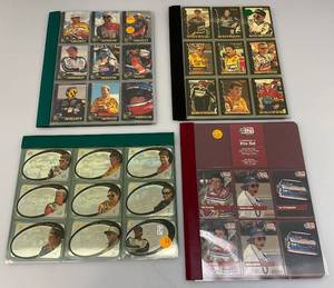lot 109 image: Misc. Unsorted NASCAR Trading Cards (In Protective Albums)