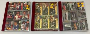 lot 129 image: Misc. Unsorted NASCAR Trading Cards (In Protective Albums)