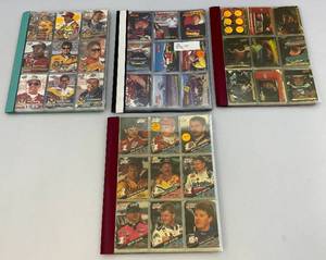 lot 136 image: Misc. Unsorted NASCAR Trading Cards (In Protective Albums)