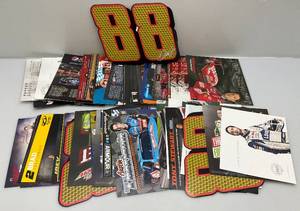 lot 147 image: Misc. NASCAR Driver Cards (Perfect For Autographs)