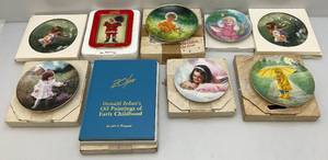 lot 169 image: Misc. Vintage Collectible Plates Including Coca-Cola & More