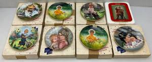 lot 170 image: Misc. Vintage Collectible Plates Including Coca-Cola & More