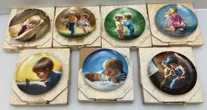 lot 186 image: Misc. Pemberton & Oakes Zolan  Collectible Miniature 7 12 Plates In Original Boxes (New Old Stock)