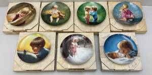 lot 187 image: Misc. Pemberton & Oakes Zolan  Collectible Miniature 7 12 Plates In Original Boxes (New Old Stock)