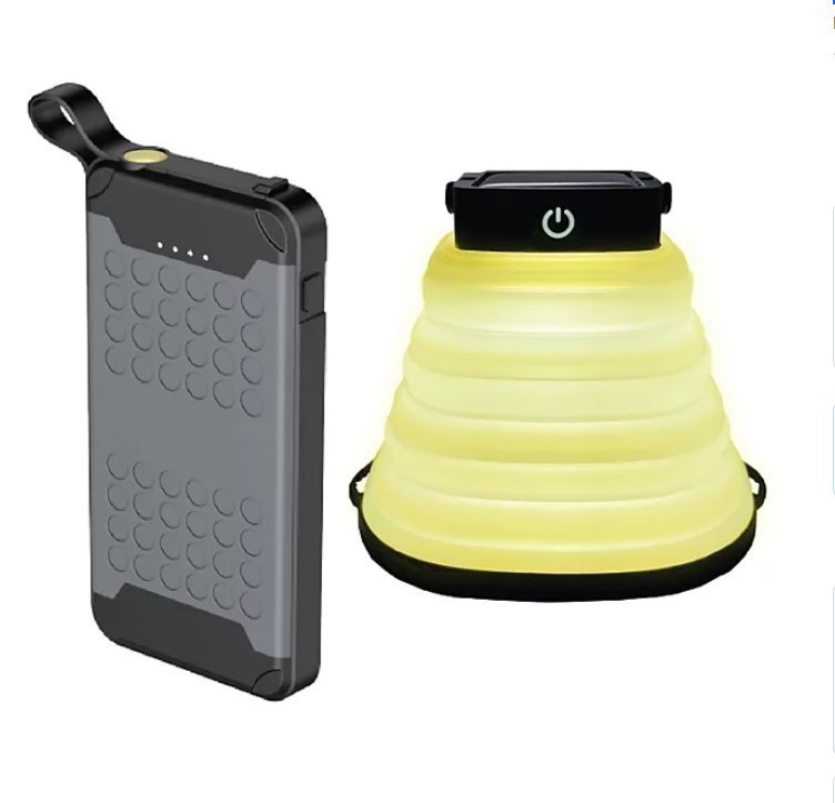 lot 357 image: NEW Tech Squared Outdoor Rugged Power and Portable Lantern