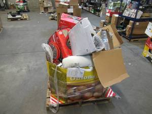 lot 108 image: Pallet of Store Overstock and Ecommerce Product and Returns