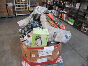 lot 114 image: Pallet of Store Overstock and Ecommerce Product and Returns