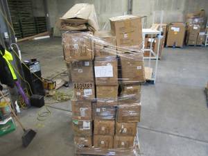 lot 117 image: Pallet of Store Overstock Vickerman Christmas Product and Returns