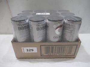 lot 329 image: CELSIUS Assorted Flavors Official Variety Pack, Functional Essential Energy Drinks, 12 Fl Oz (Pack of 12)