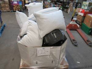 lot 122 image: Pallet of Store Overstock and Ecommerce Product and Returns