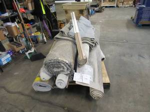 lot 124 image: Pallet of Store Overstock and Ecommerce Product and Returns - Rugs