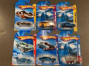 N - Collection of 6 Assorted Hot Wheels Die-Cast Cars