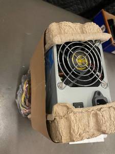 Used 800W PC Power Supply with Multi-Connector Cables - Tested Working