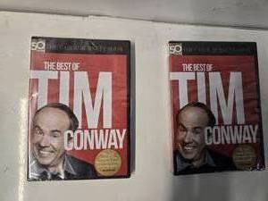 lot 73 image: Lot of 2 DVDs The Best of Tim Conway (DVD)