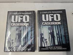 lot 75 image: Lot of Two UFO Casebook 2 Complete Programs DVD (Roswell & Pyramids) NEW & SEALED