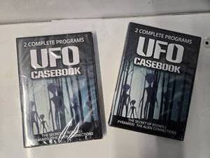 lot 81 image: Lot of Two UFO Casebook 2 Complete Programs DVD (Roswell & Pyramids) NEW & SEALED