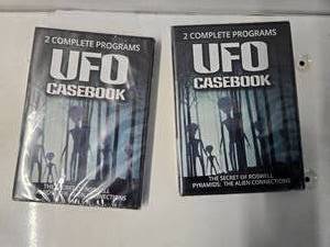 lot 77 image: Lot of Two UFO Casebook 2 Complete Programs DVD (Roswell & Pyramids) NEW & SEALED