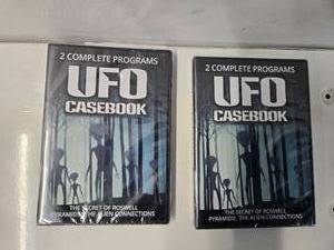 lot 83 image: Lot of Two UFO Casebook 2 Complete Programs DVD (Roswell & Pyramids) NEW & SEALED