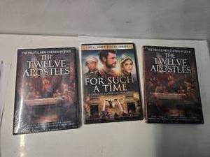lot 93 image: A Lot of 3 DVDs The Twelve Apostles (NEW)