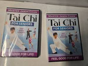 lot 86 image: Lot of Two DVDs The Tai Chi for Seniors - Master Jason Chan (DVD, 2018) NEW
