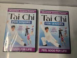 lot 87 image: Lot of Two DVDs The Tai Chi for Seniors - Master Jason Chan (DVD, 2018) NEW