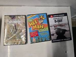 lot 99 image: Lot of 3 DVDs1. Cracking the Prophetic Code, 2. The Hee Haw Collection, and the Dateline WW2 D-Day to Victory