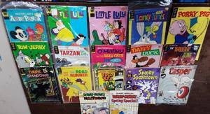 17 Assorted Comics (Gold Key, Harvey, Whitman)