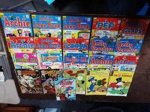 21 Assorted Comics 16 Archies & 5 Others
