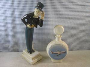 (FS) 2 Vintage Liquor Decanters...
