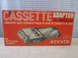 (CS) Vintage Audiovox Cassette Adap...