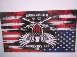 (H-1) 3 ft x 5 ft The 2nd Amendment...