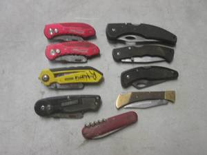 (BSB) Assorted Folding Knives...