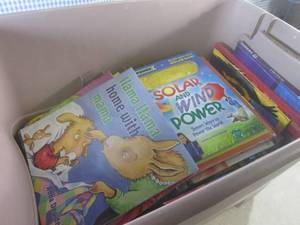 (F-2) Tote of Assorted Kids Books...
