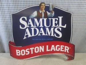 (EC1) Samuel Adams Boston Lager Tin...