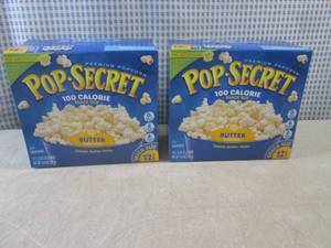 (B-1) 2 Boxes of Pop-Secret Snack S...