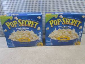 (B-1) 2 Boxes of Pop-Secret Snack S...