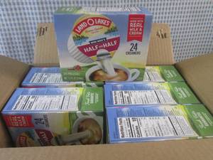 (C-1) 6 Boxes of 24 Half and Half C...