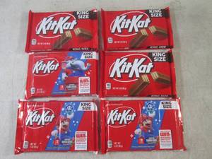 (B-1) 6 King Size Kit Kat Candy Bar...