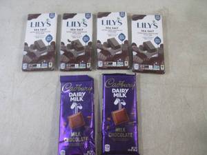 (B-1) 6 Candy Bars All In Date...