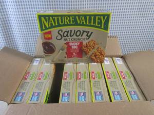 (B-2) 8 Boxes of Nature Valley Smok...