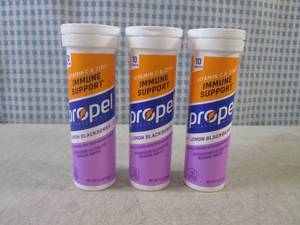 (B-1) 3 Tubes of Propel Lemon Black...