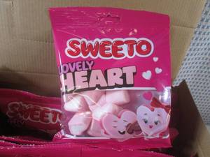 (C-2) 12 Bags of Sweeto Lovely Hear...