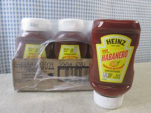 (B-4) 6 Bottles of Heinz Habanero T...
